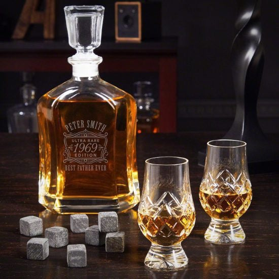 Glencairn Decanter Set of Gifts for Husband Who Has Everything