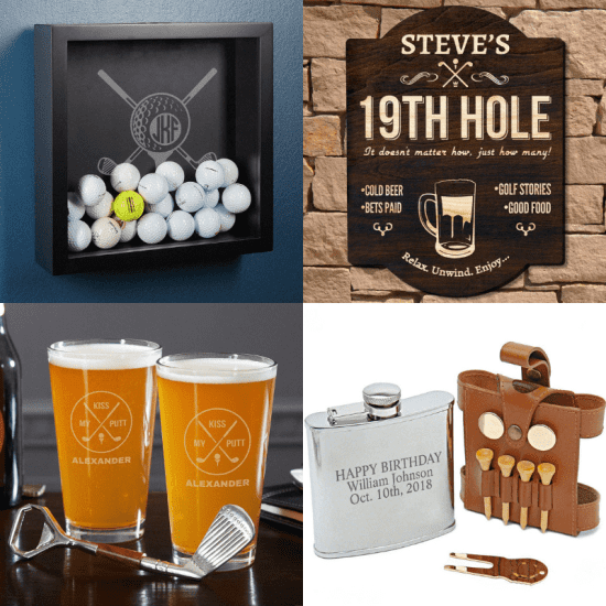 DIY Golf Lover Gift Set for Dad