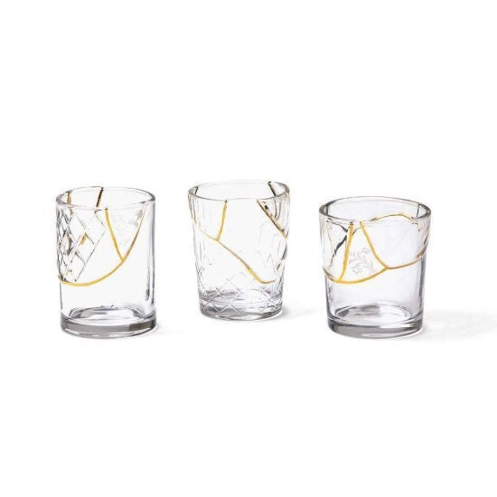 Gold Inlaid Glasses