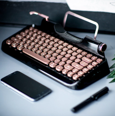 Retro Bluetooth Keyboard