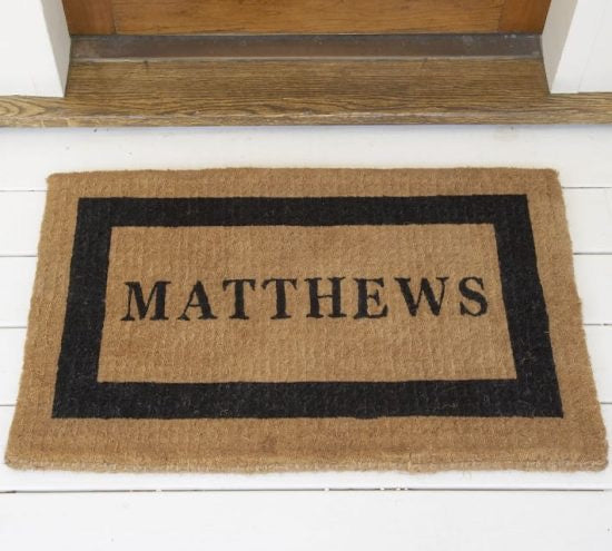 Personalized Doormat