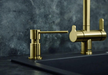 Dozownik Blanco Lato Satin platinum - aranżacja