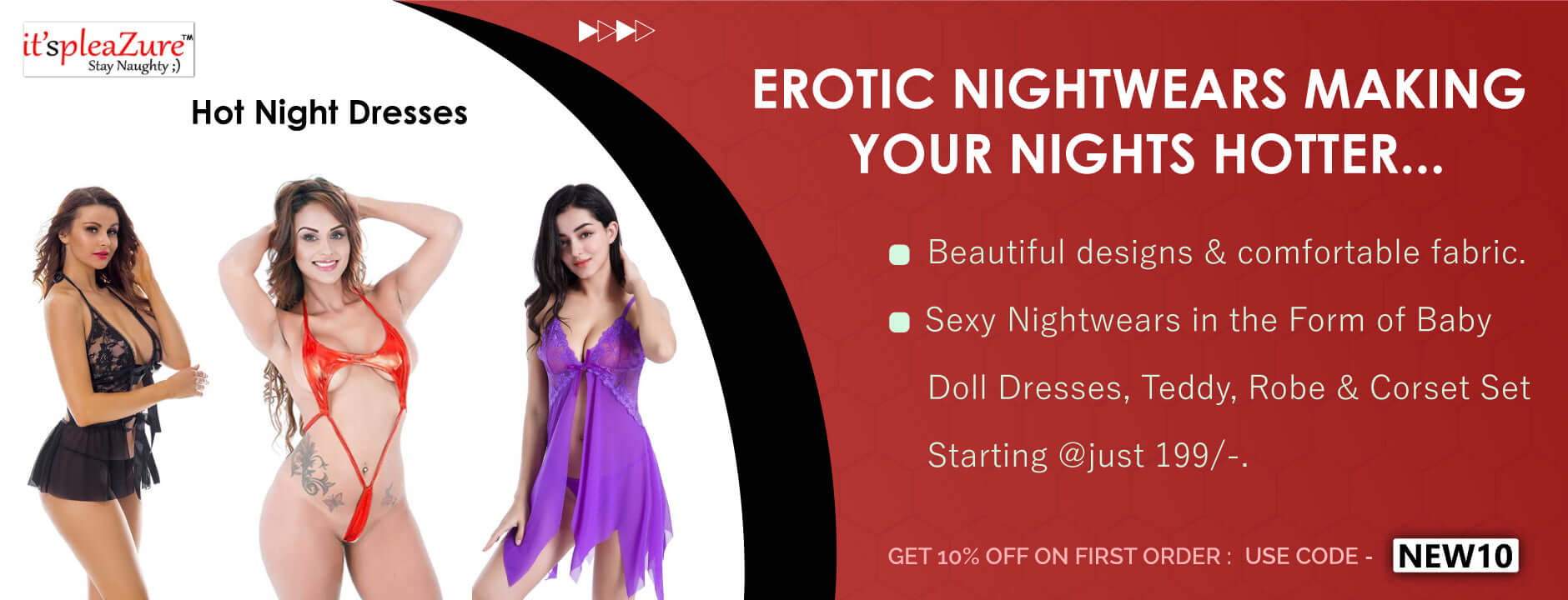 ItsPleazure-Hot-Night-Wear-Dresses-For-Women-Online-In-India