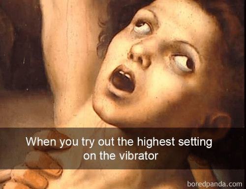 Reaction When You Use Vibrator At Highest Setting