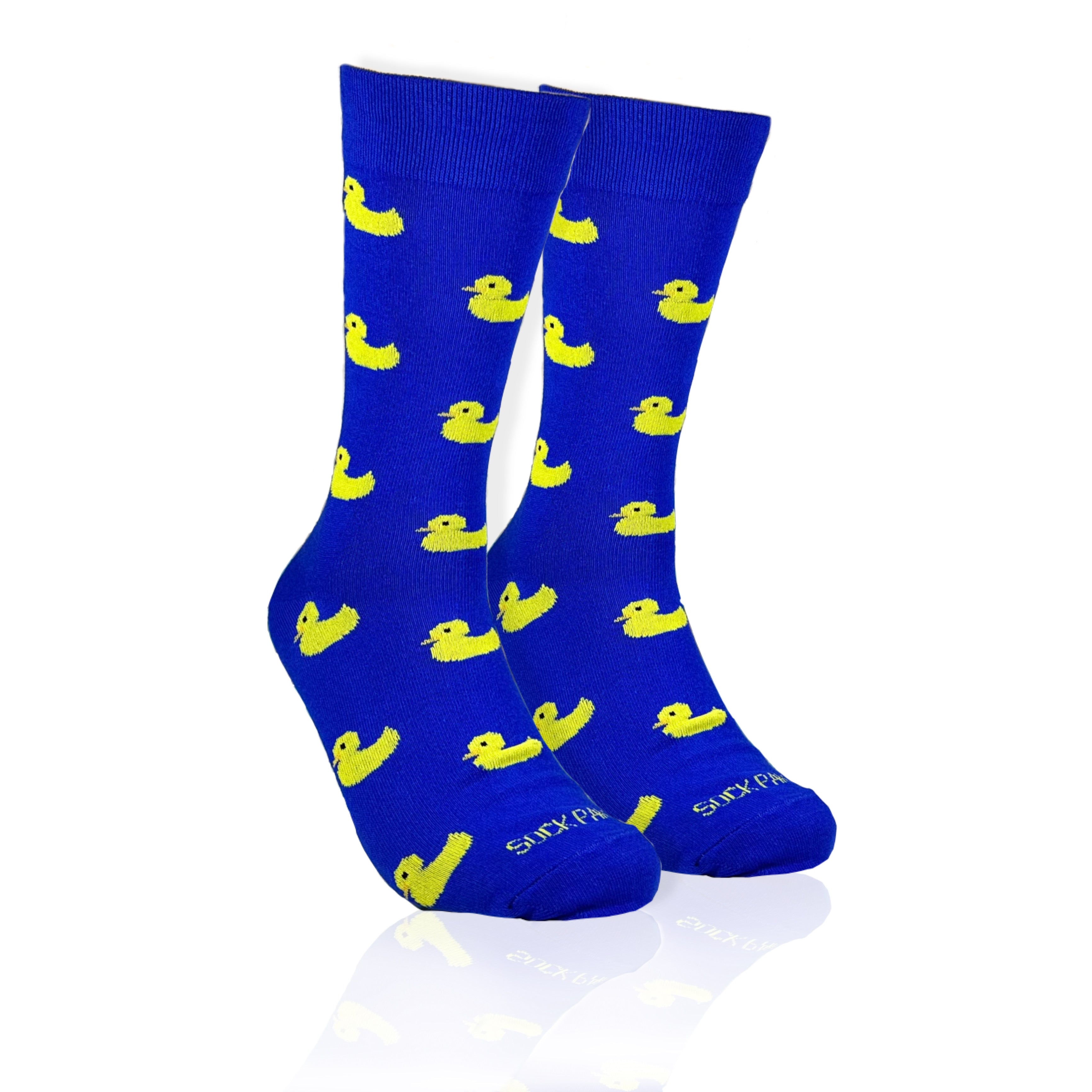 Duck Pattern Socks from the Sock Panda (Adult Large - Men's Shoe Sizes 8-12)