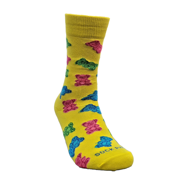 Gummy Bear Pattern Socks from the Sock Panda (Adult Small)