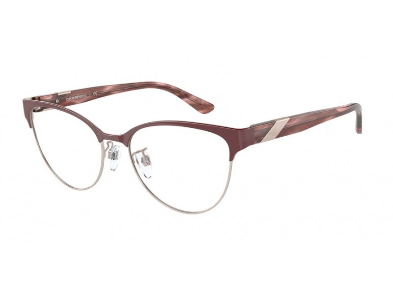 8056597617499 - Frau Ea1130 3268 Rahmen von BRILLEN Metall Rot Transparent Katzenauge Normal 8056597617499 - Frau Ea1130 3268 Rahmen von BRILLEN Metall Rot Transparent Katzenauge Normal