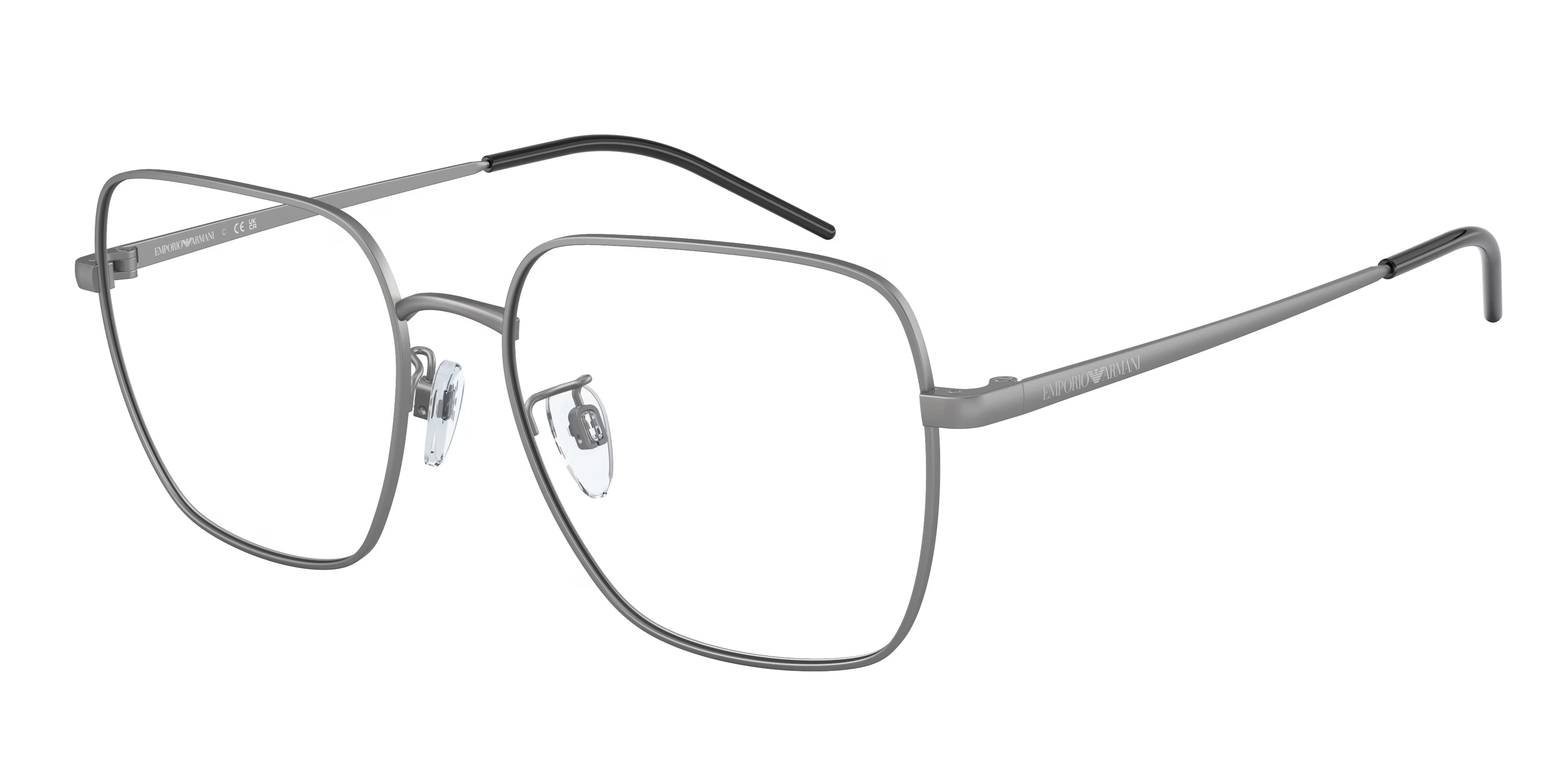 8056597755467 - Mann EA1140D  3003 Rahmen von BRILLEN Metall Grau Transparent Hocken Normal