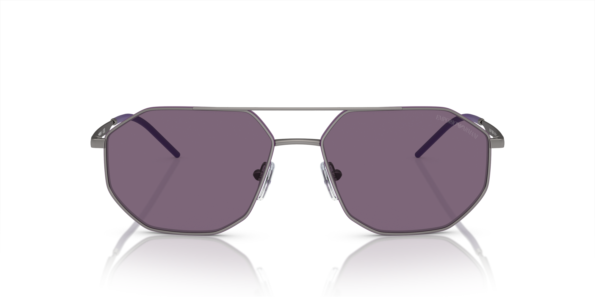 8056597947299 - Mann EA2147 30031A Gläser SONNENBRILLEN Metall Grau Viola Geometrisch Normal 8056597947299 - Mann EA2147 30031A Gläser SONNENBRILLEN Metall Grau Viola Geometrisch Normal