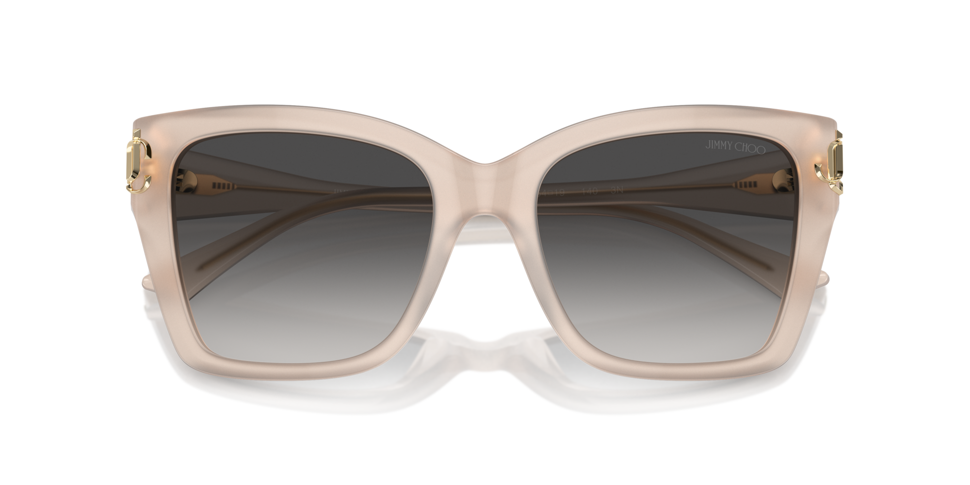 8056262029831 - Damen JC5012 50258G Gläser SONNENBRILLEN Acetat Beige Grau Quadratisch Normal Schattiert