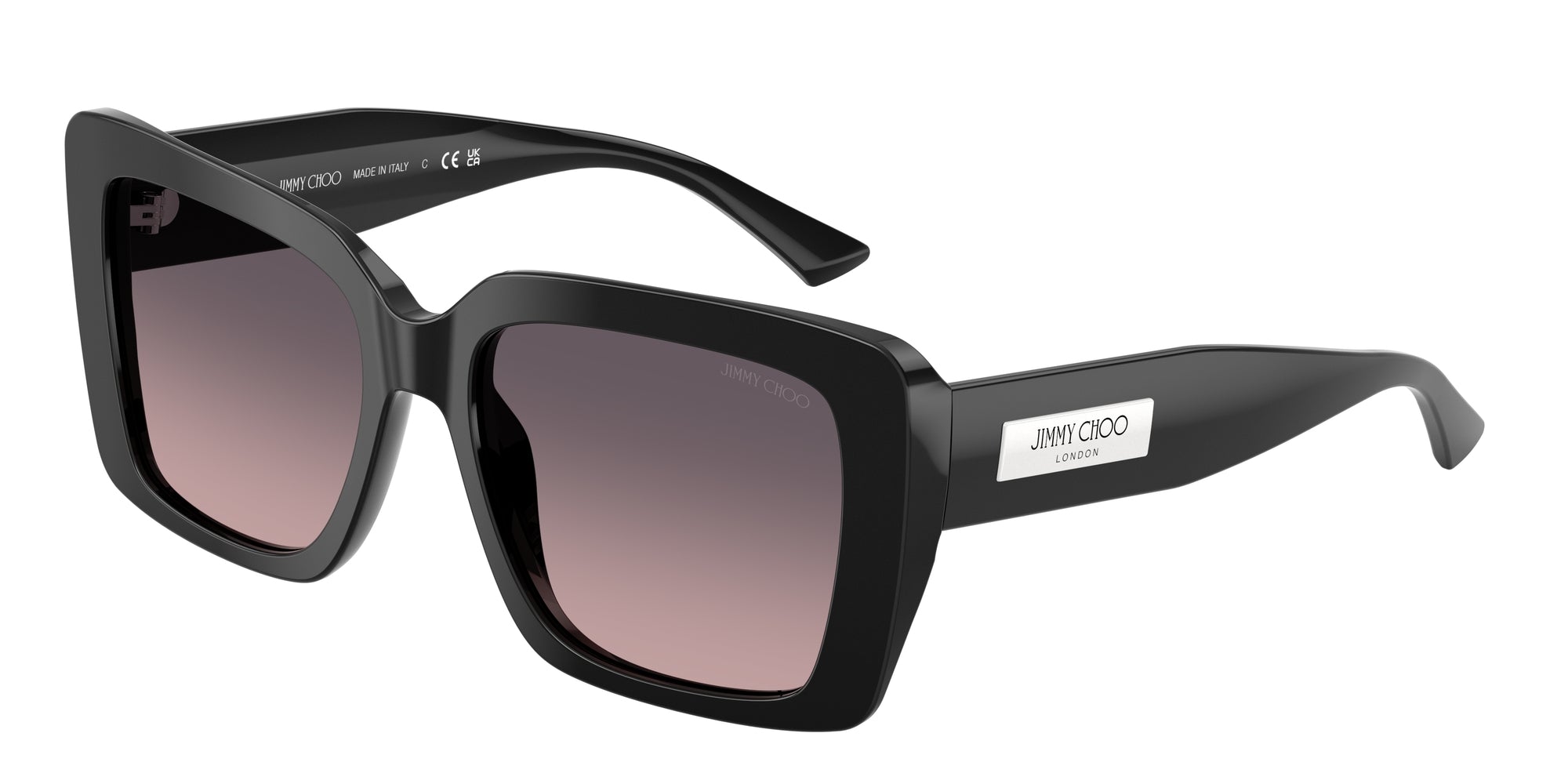 8056262469095 - Damen JC5042 500046 Gläser SONNENBRILLEN Acetat Schwarz Rosa Quadratisch Normal Schattiert 8056262469095 - Damen JC5042 500046 Gläser SONNENBRILLEN Acetat Schwarz Rosa Quadratisch Normal Schattiert