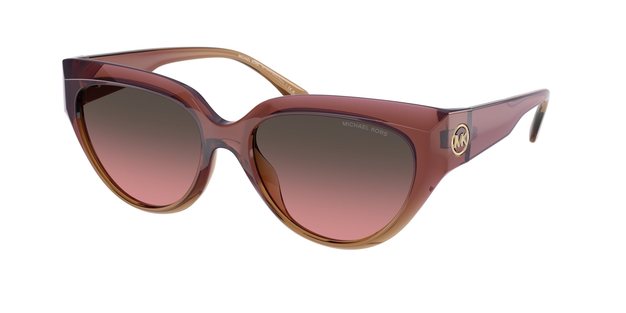 0725125531559 - Damen MK2241U BOCA RATON 325611 Gläser SONNENBRILLEN Injiziert Rosa Braun Cat Eye Normal Schattiert 0725125531559 - Damen MK2241U BOCA RATON 325611 Gläser SONNENBRILLEN Injiziert Rosa Braun Cat Eye Normal Schattiert