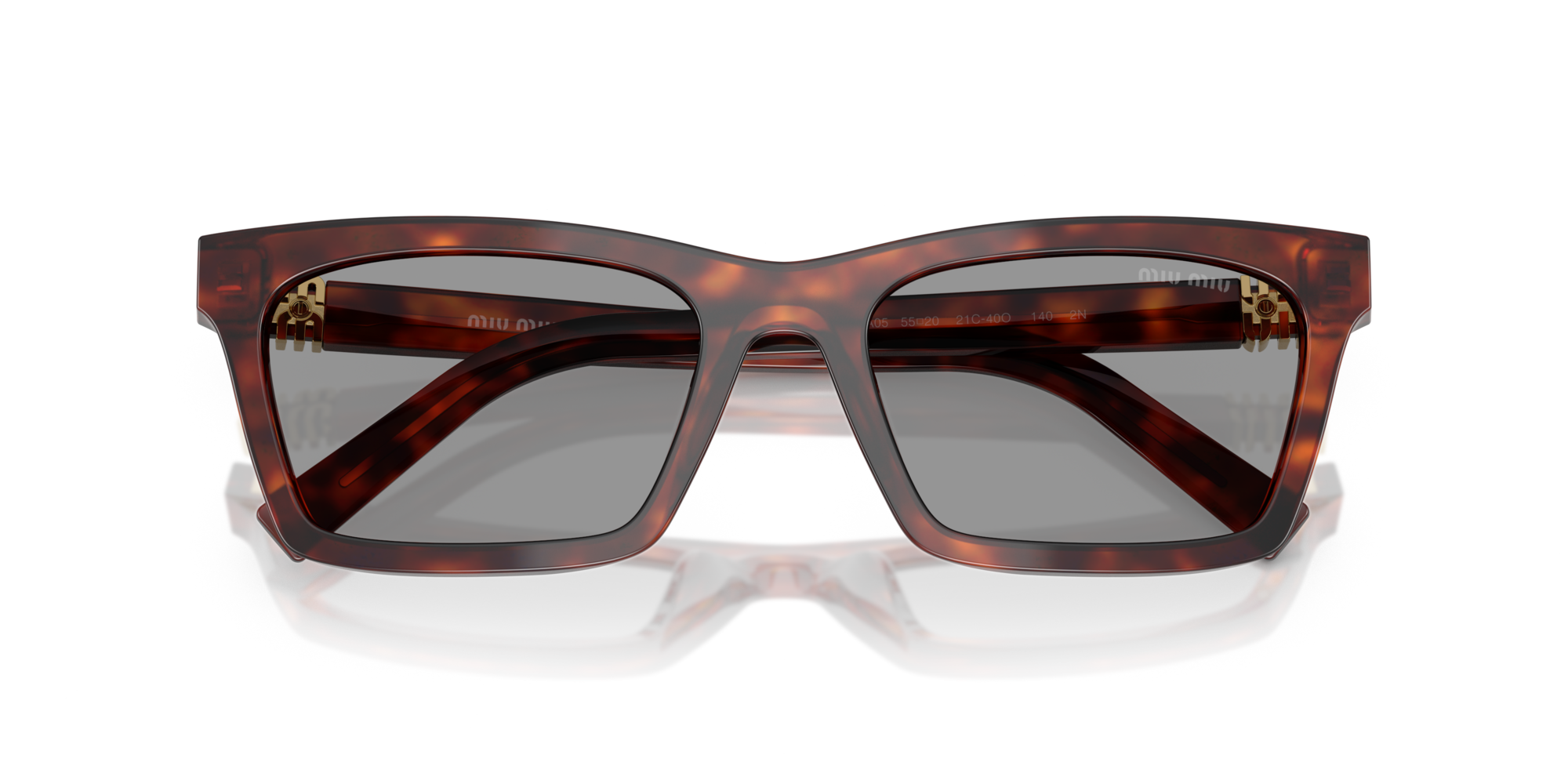 8056262408131 - Damen MU A05S 21C40O Gläser SONNENBRILLEN Acetat Havanna Grau Quadratisch Normal 8056262408131 - Damen MU A05S 21C40O Gläser SONNENBRILLEN Acetat Havanna Grau Quadratisch Normal