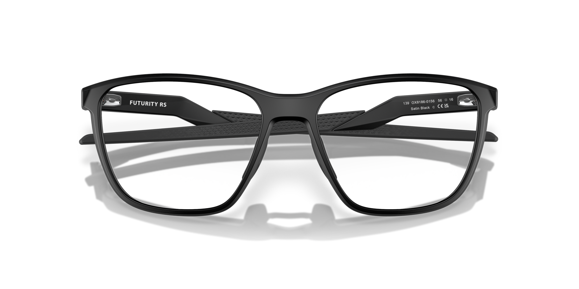 0888392641922 - Herren OX8186 FUTURITY RS 818601 Rahmen von BRILLEN O_matter Schwarz Transparent Quadratisch Normal 0888392641922 - Herren OX8186 FUTURITY RS 818601 Rahmen von BRILLEN O_matter Schwarz Transparent Quadratisch Normal
