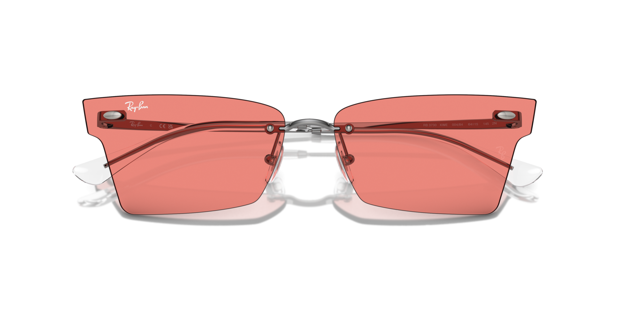 8056262017234 - Unisex RB3730 Xime 004 84 Gläser SONNENBRILLEN Metall Gunmetal Rose Geometrisch Normal 8056262017234 - Unisex RB3730 Xime 004 84 Gläser SONNENBRILLEN Metall Gunmetal Rose Geometrisch Normal