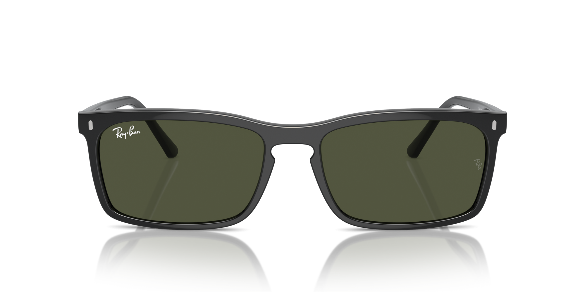 8056262031445 - Unisex RB4435 901 31 Gläser SONNENBRILLEN Acetat Schwarz Grün Quadratisch Normal 8056262031445 - Unisex RB4435 901 31 Gläser SONNENBRILLEN Acetat Schwarz Grün Quadratisch Normal