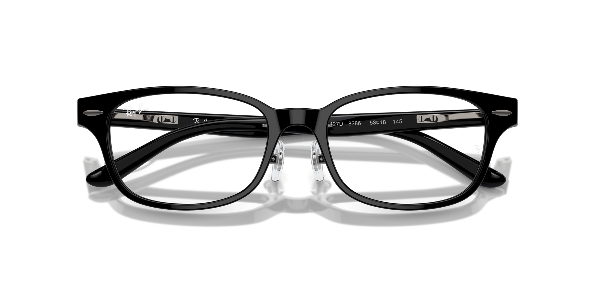 8056262017869 - Unisex RX5427D 8286 Rahmen von BRILLEN Acetat Schwarz Trasparente Kissen Normale 8056262017869 - Unisex RX5427D 8286 Rahmen von BRILLEN Acetat Schwarz Trasparente Kissen Normale