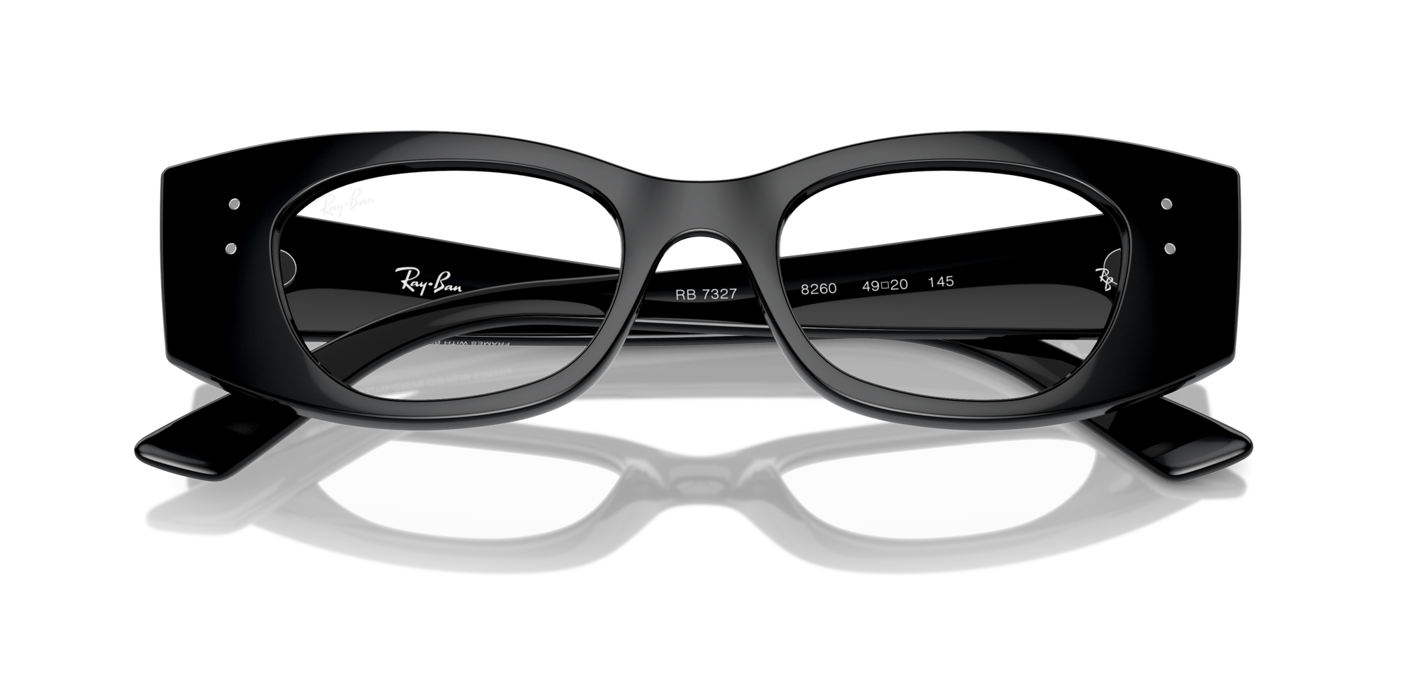 8056262018125 - Unisex RX7327 KAT 8260 Rahmen von BRILLEN Injiziert Schwarz Transparent Geometrisch Normal 8056262018125 - Unisex RX7327 KAT 8260 Rahmen von BRILLEN Injiziert Schwarz Transparent Geometrisch Normal