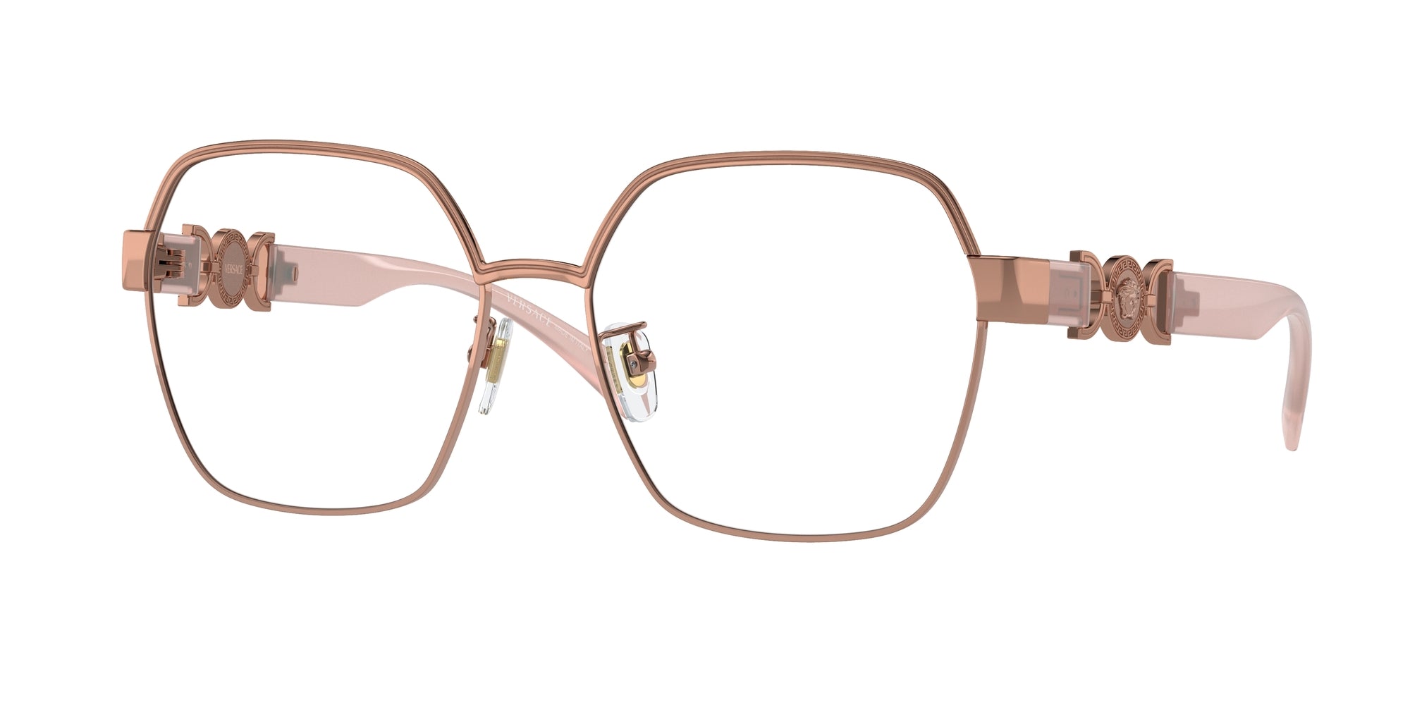 8056597853071 - Damen VE1291D 1412 Rahmen von BRILLEN Stahl Gold Transparent Quadratisch Normal 8056597853071 - Damen VE1291D 1412 Rahmen von BRILLEN Stahl Gold Transparent Quadratisch Normal