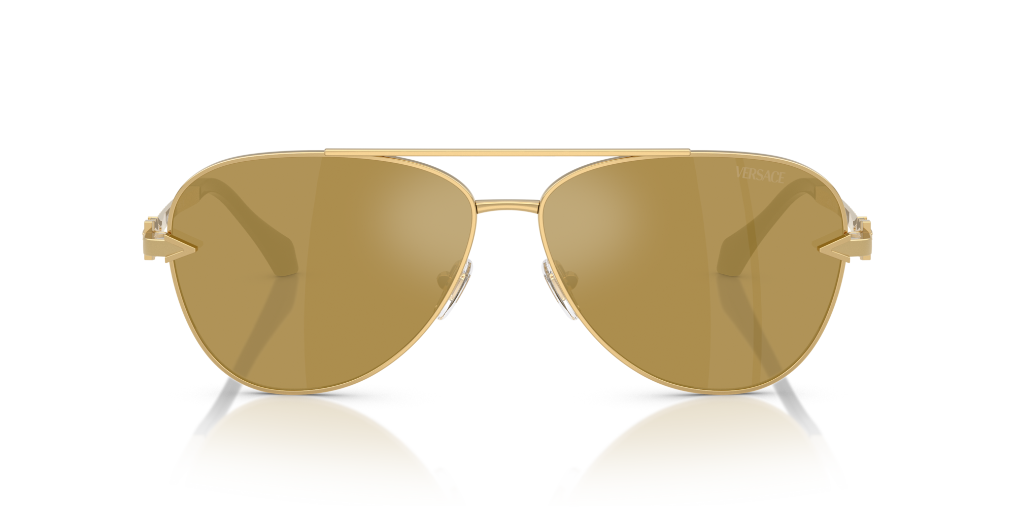 8056262422144 - Herren VE2283 10027I Gläser SONNENBRILLEN Metall Gold Braun Pilot Gespiegelt 8056262422144 - Herren VE2283 10027I Gläser SONNENBRILLEN Metall Gold Braun Pilot Gespiegelt