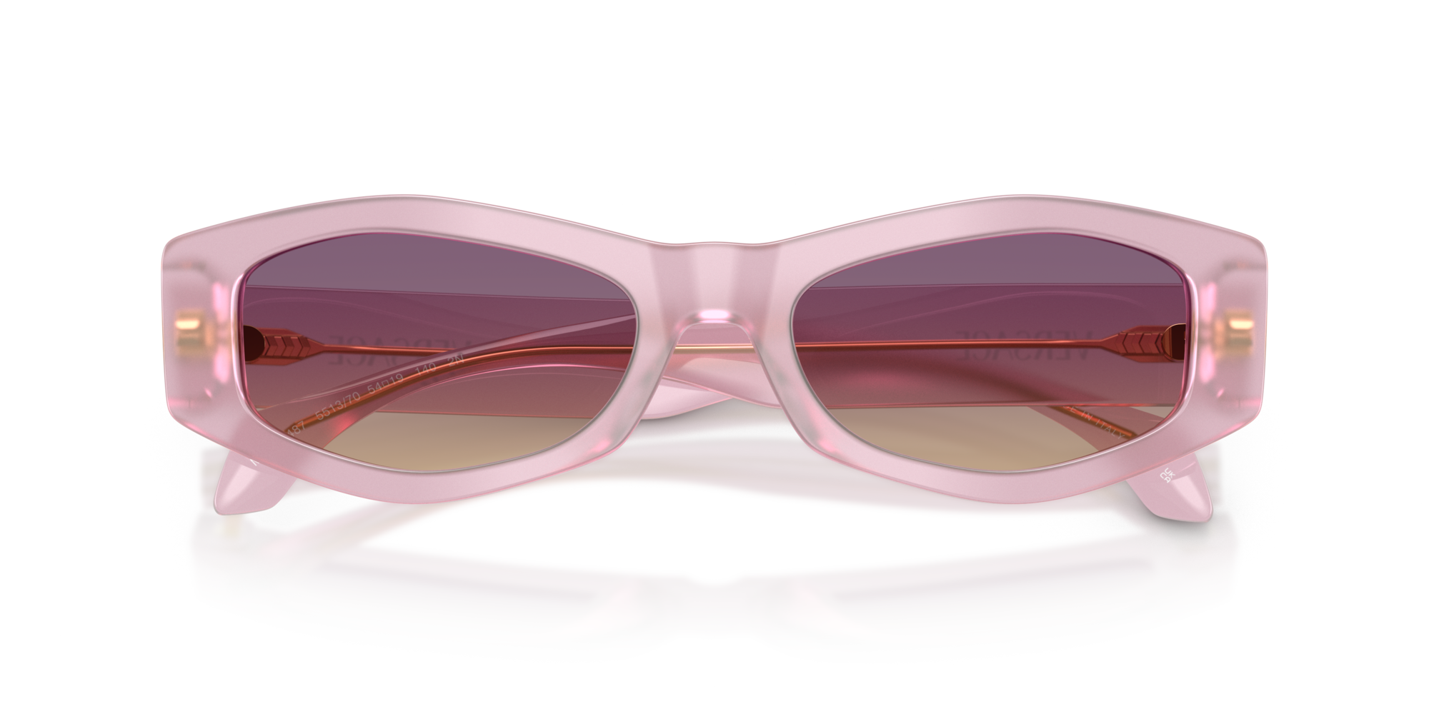 8056262419908 - Damen VE4487 551370 Gläser SONNENBRILLEN Acetat Violett Gelb Geometrisch Normal Schattiert 8056262419908 - Damen VE4487 551370 Gläser SONNENBRILLEN Acetat Violett Gelb Geometrisch Normal Schattiert