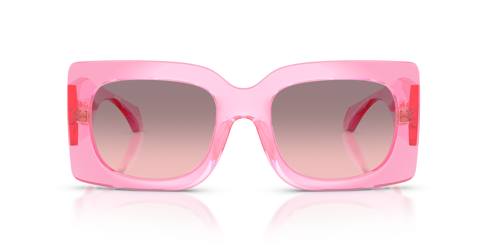 8056262510599 - Damen VE4496U 53705M Gläser SONNENBRILLEN Injiziert Rosa Rosa Quadratisch Normal Schattiert 8056262510599 - Damen VE4496U 53705M Gläser SONNENBRILLEN Injiziert Rosa Rosa Quadratisch Normal Schattiert