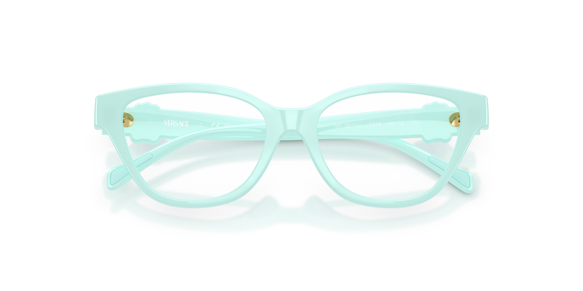 8056262458419 - Kind VK3011U 5528 Optische Fassungen Injiziert Blau Transparent Cat Eye Normal 8056262458419 - Kind VK3011U 5528 Optische Fassungen Injiziert Blau Transparent Cat Eye Normal