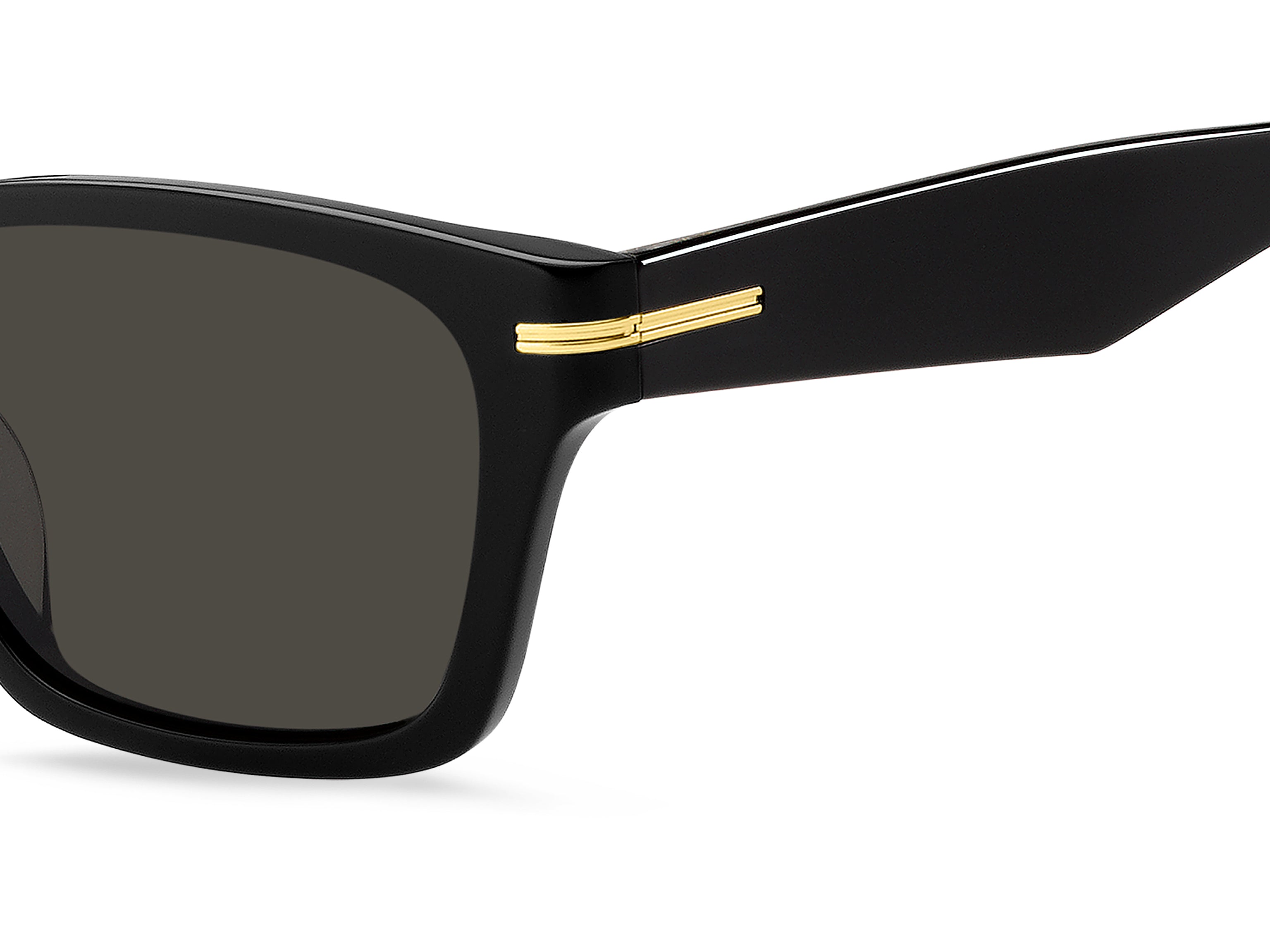 0197737055059 - Herren BOSS 1739 F SK 807 IR Gläser SONNENBRILLEN Acetat Schwarz Grau Quadratisch Normal 0197737055059 - Herren BOSS 1739 F SK 807 IR Gläser SONNENBRILLEN Acetat Schwarz Grau Quadratisch Normal
