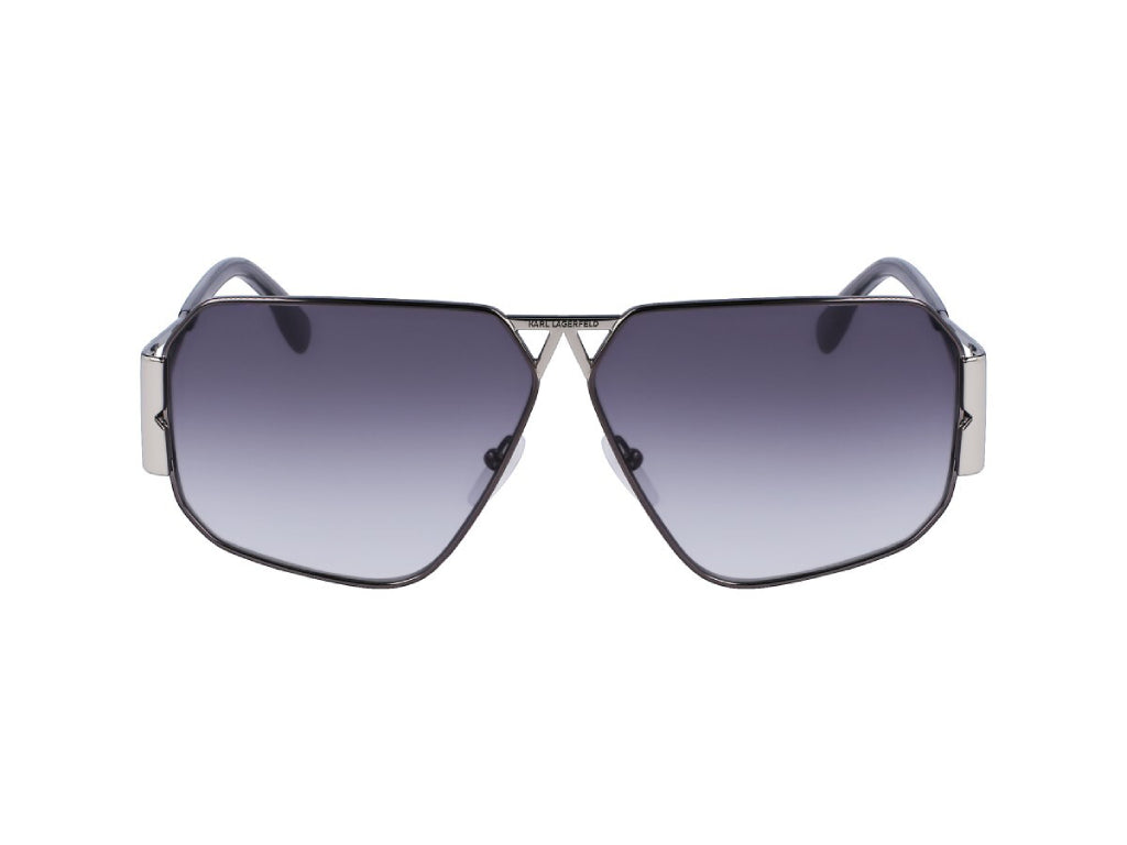 0886895572231 - Unisex KL339S 040 Sonnenbrillen Metall Silber Grau Pilot Schattiert 0886895572231 - Unisex KL339S 040 Sonnenbrillen Metall Silber Grau Pilot Schattiert