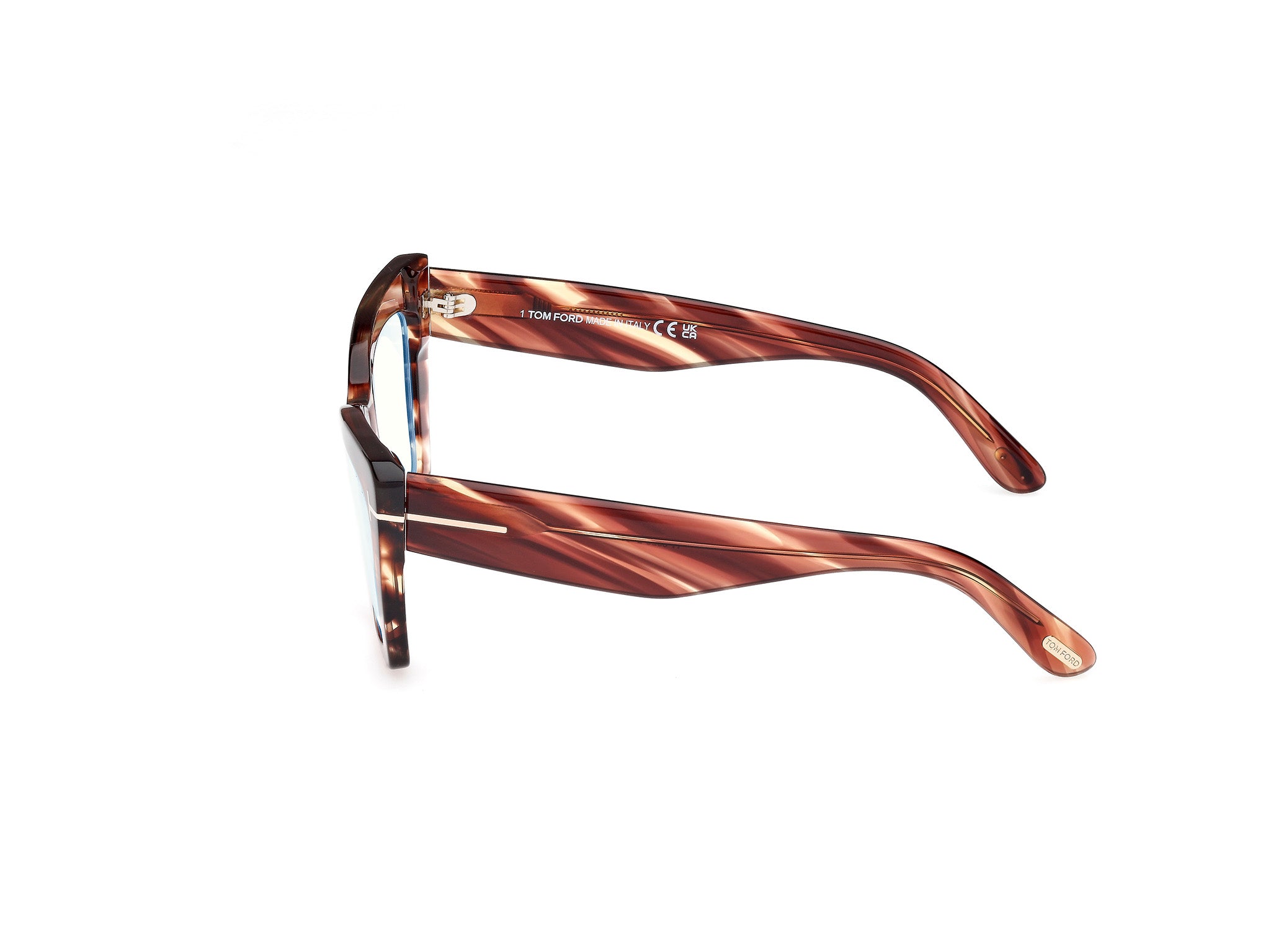 0889214552570 - TOM FORD Damen FT6026-B 54 Rahmen von BRILLEN Acetat Havanna  Cat Eye Normal