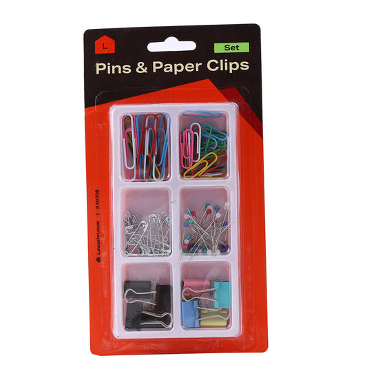 Staplers And Paper Clips Set