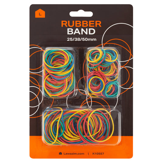 Colorful Rubber Band Set - 25-38-50Mm