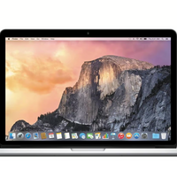Apple MacBook Pro Retina ME665L/A 15.4" Notebook A1398 Intel Core i7 2.7Ghz , 16GB RAM, 512GB SSD, OSX Monterey 12.7 Installed