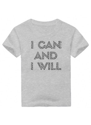 SweetFit: Kids Gym Clothing- I Can and I Will- Kids-Baby