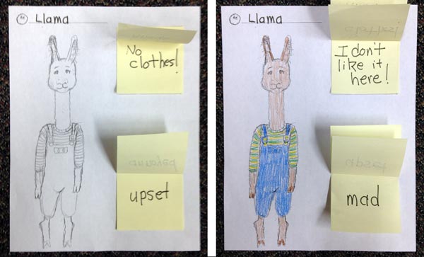 Llama Drawing Samples 2-3