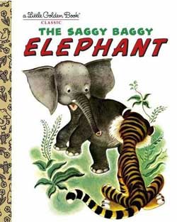 Saggy, Baggy elephant Book Cover