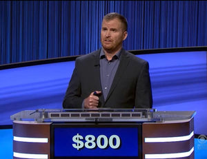 Sean playing Jeopardy!