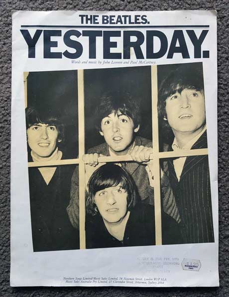 Beatles Yesterday Poster image