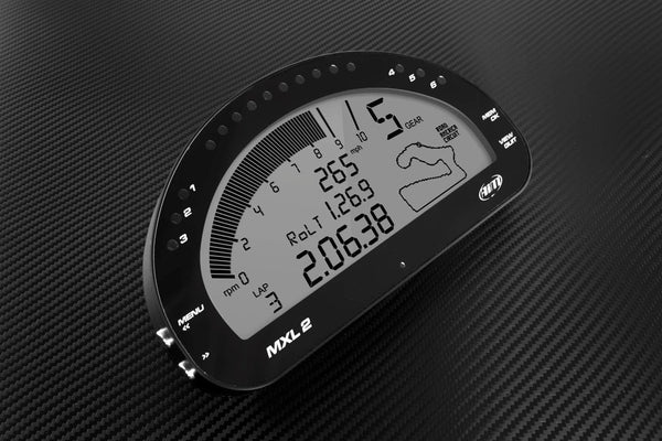 The Aim MXL2 Car Racing Dash logger is the new dash logger that provides al...