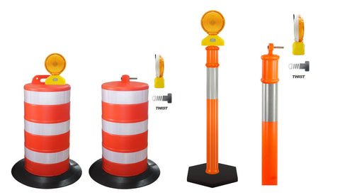 traffic barricade light