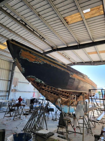 Seabrook Shipyard, Texas - Contractors Build out of boat