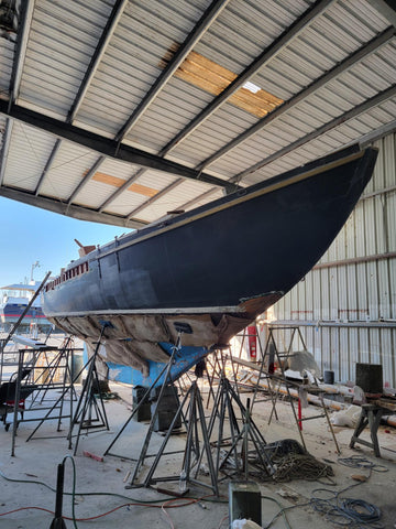 Seabrook Shipyard, Texas - Contractors Build out of boat