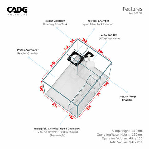 CADE PR900 Sump Design