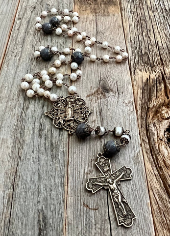 unique beautiful rosary