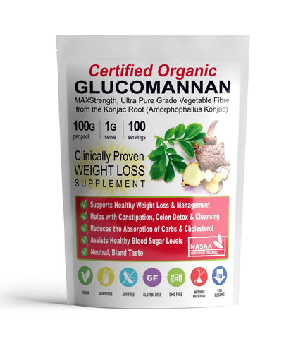 Zero Glucomannan Fiber