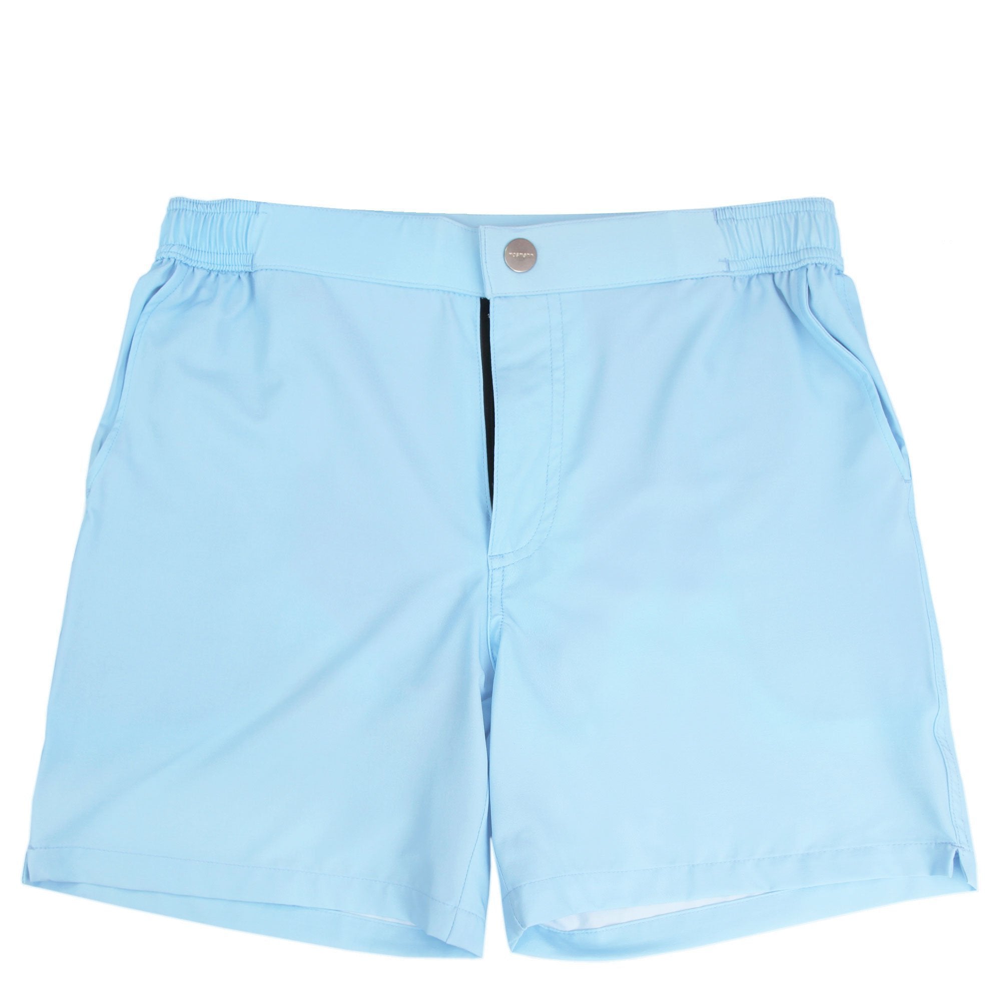 mens light blue swim shorts