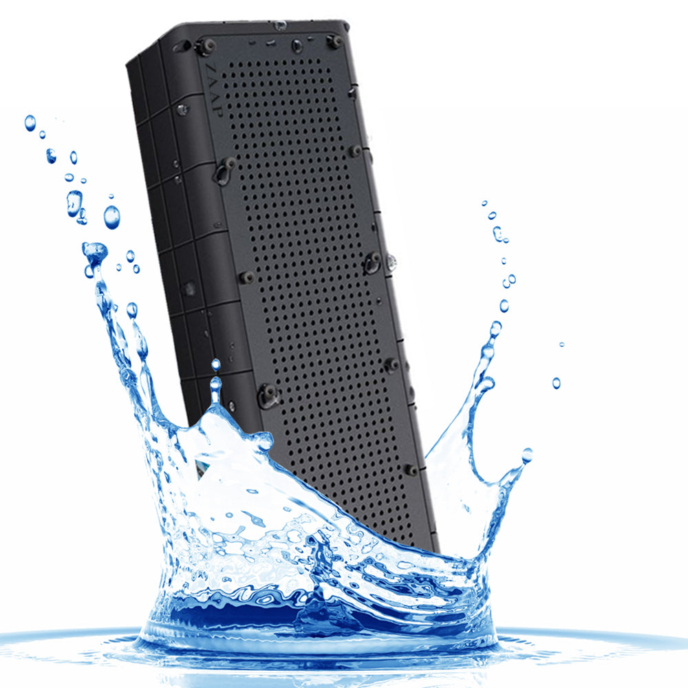 zaap aqua pro waterproof bluetooth speaker