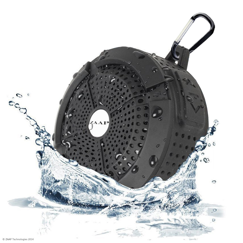 zaap aqua pro waterproof bluetooth speaker