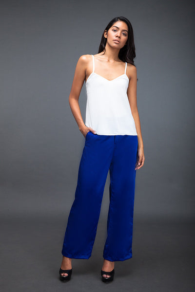 Navy Maxi Trousers