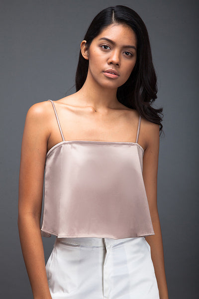 Thin Strap Cropped Top